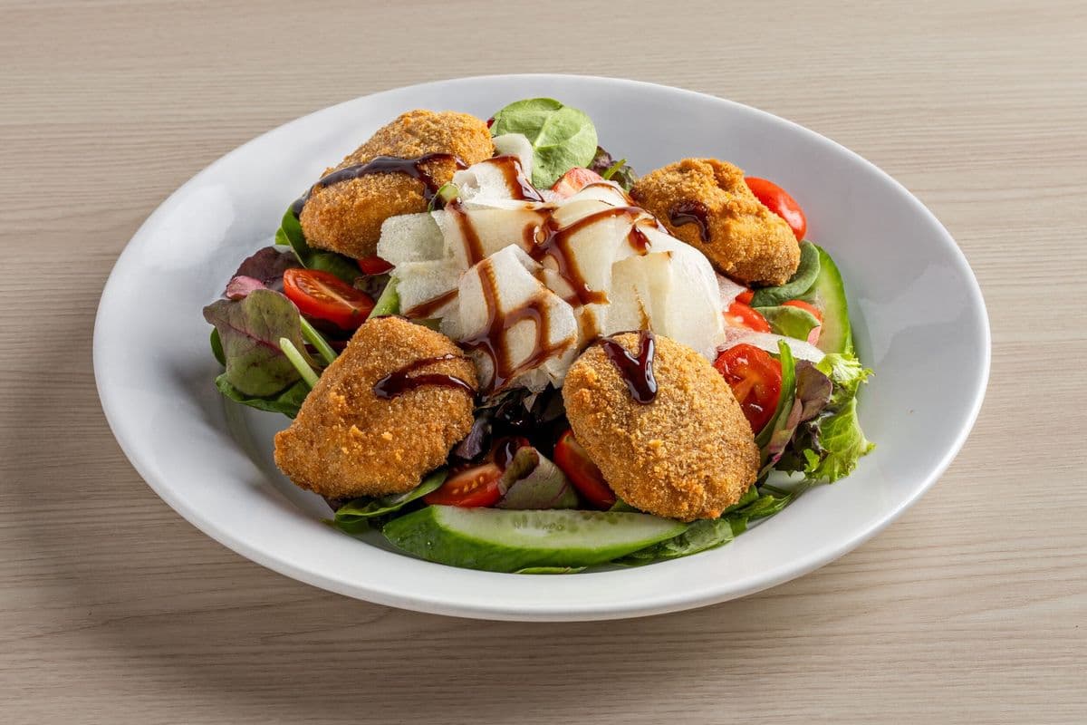 Warm Goat Cheese Salad