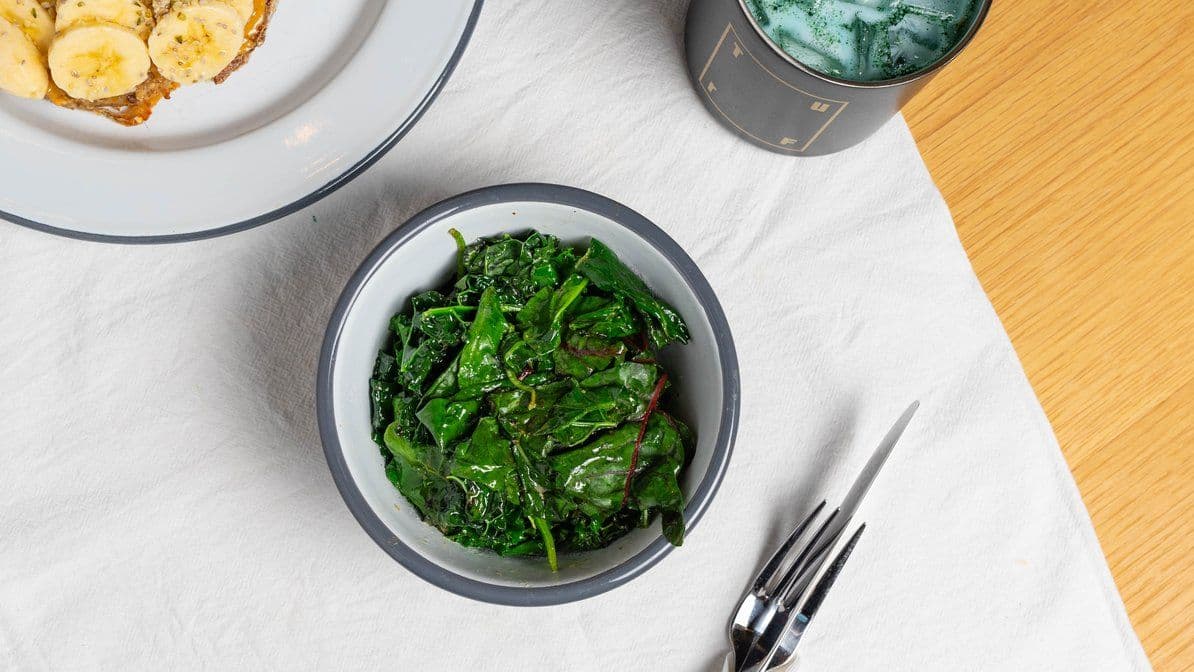Lemony Sauteed Greens