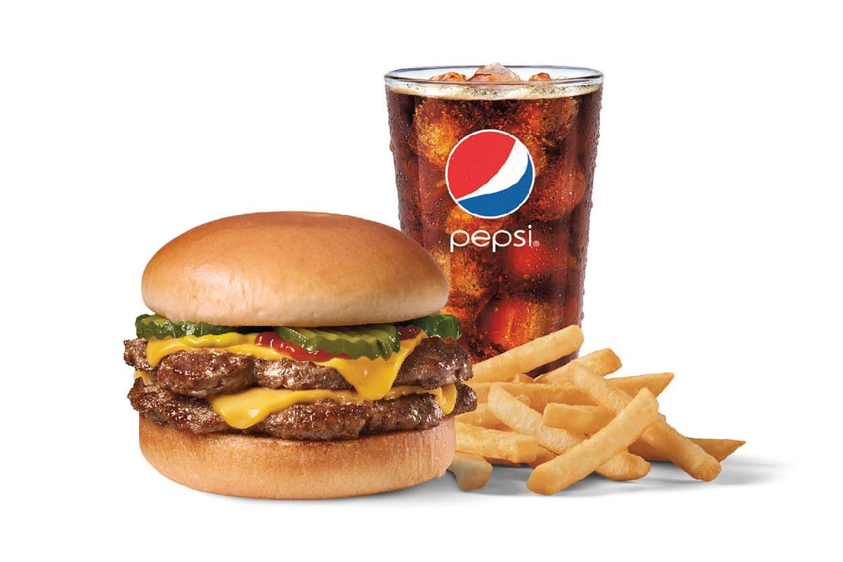 2 Can Dine - Two Original Double Cheeseburger Signature Stackburger Combos