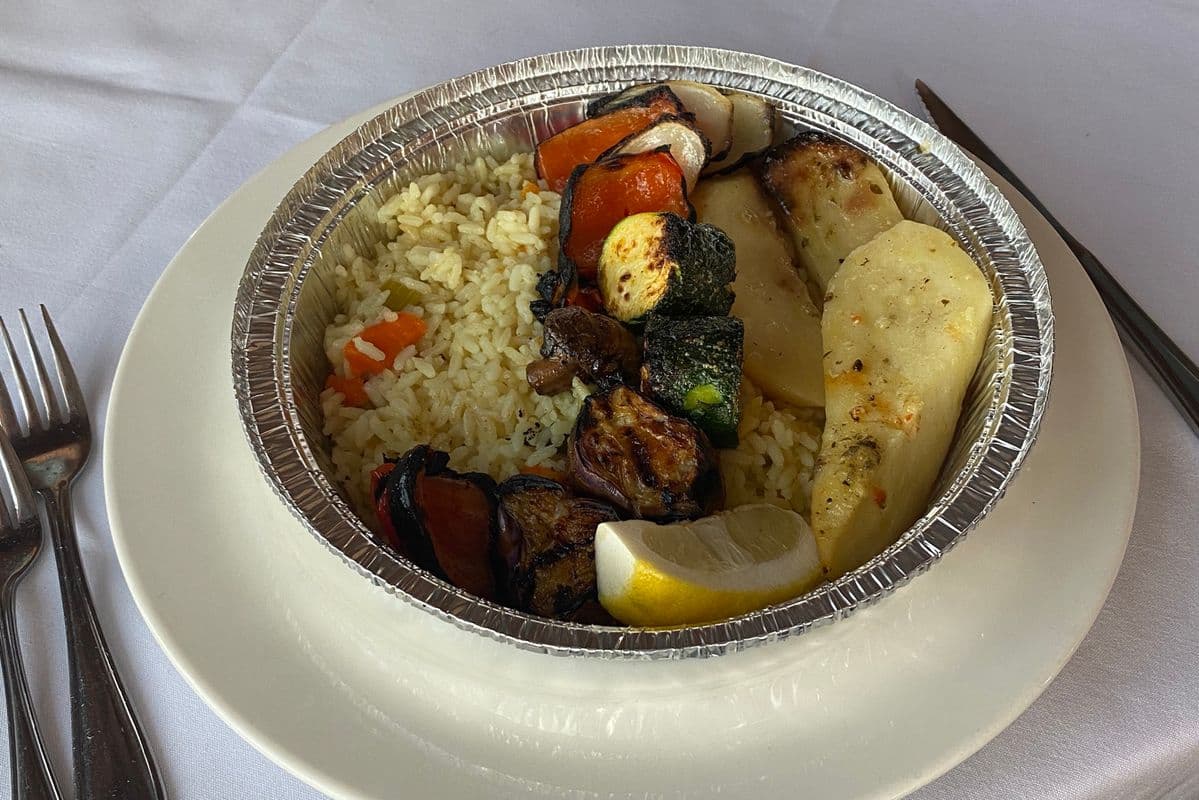 Vegetarian Souvlaki