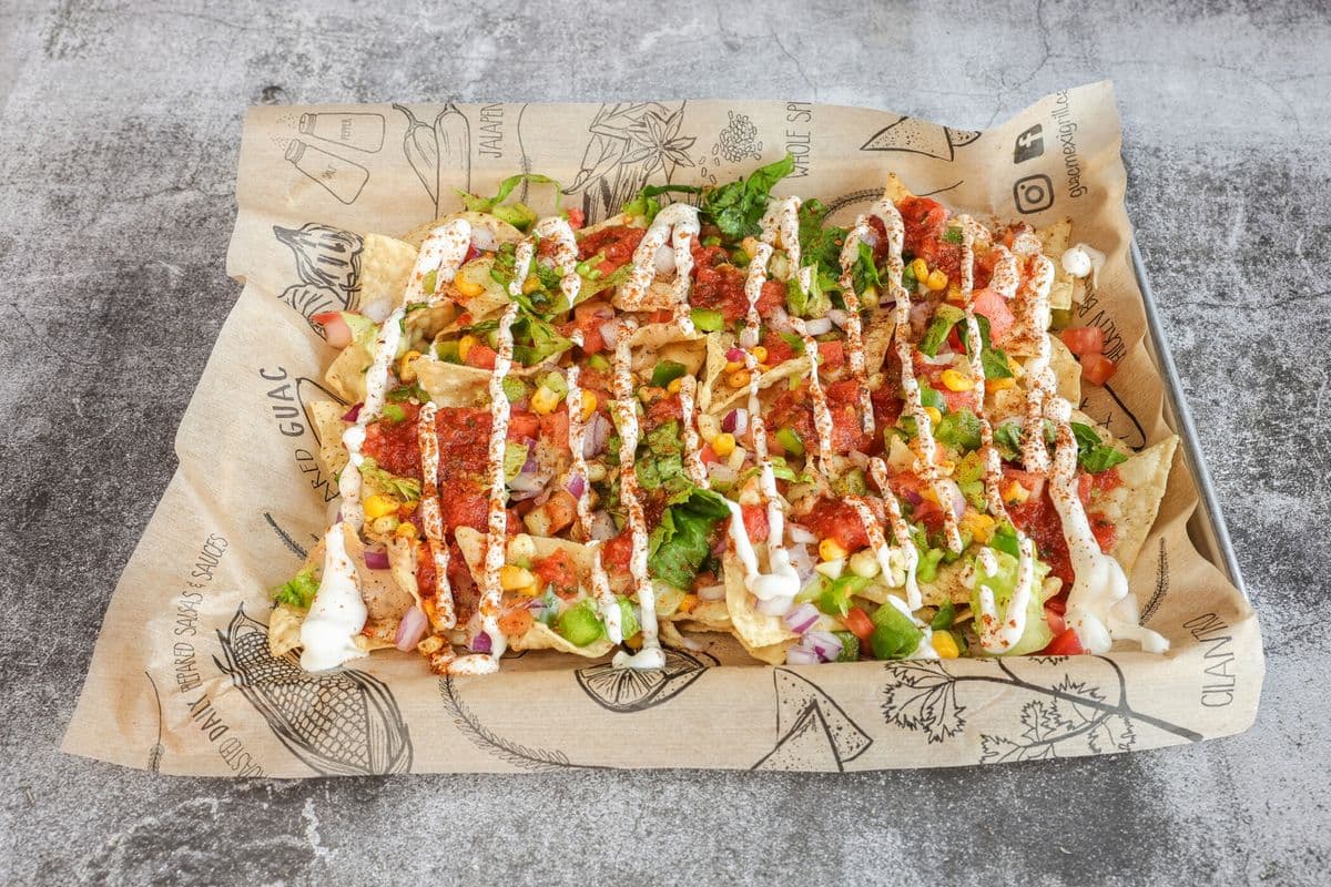 Veggie Nachos Combo