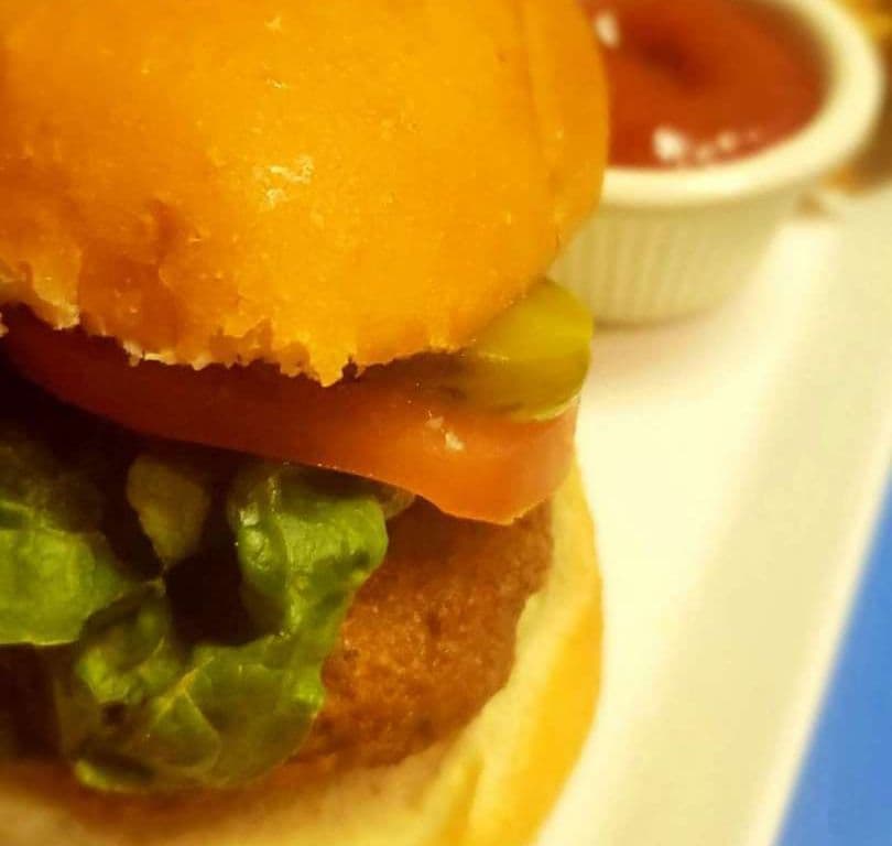Kid’s Falafel Burger (VG&DF)