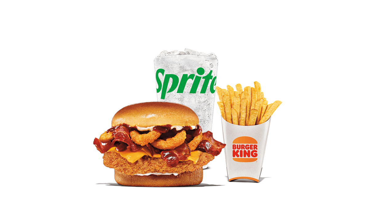 Roadhouse Crispy Chicken Sandwich Medium Combo