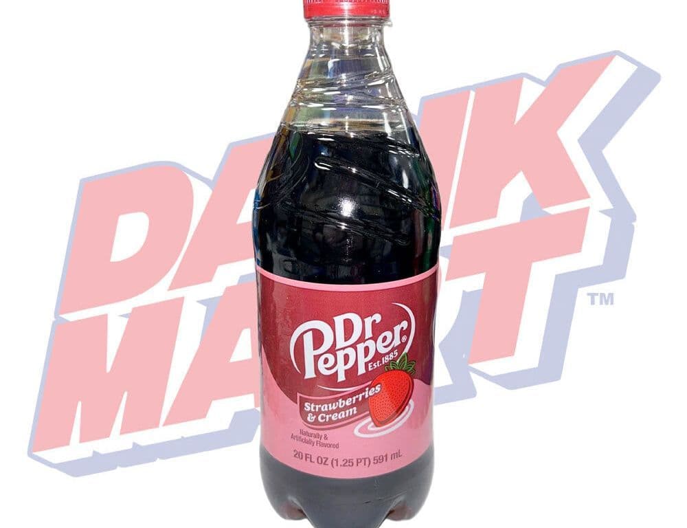 Dr Pepper Strawberries & Cream - 591ml