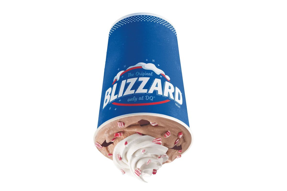 Peppermint Hot Cocoa Blizzard® Treat