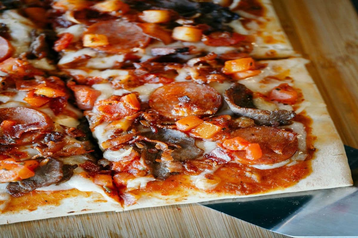 7" Total Meat Pizza