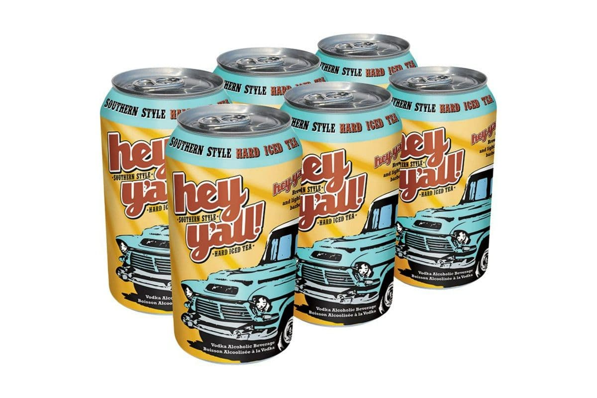 Hey Y'all Hard Iced Tea (1 x 6 Pack)