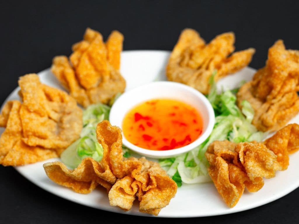 A6. Deep Fried Wontons