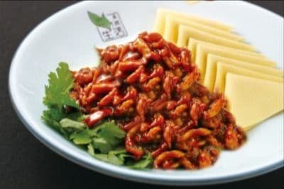 Sautéed Shredded Pork in Sweet Bean Sauce / 京酱肉丝