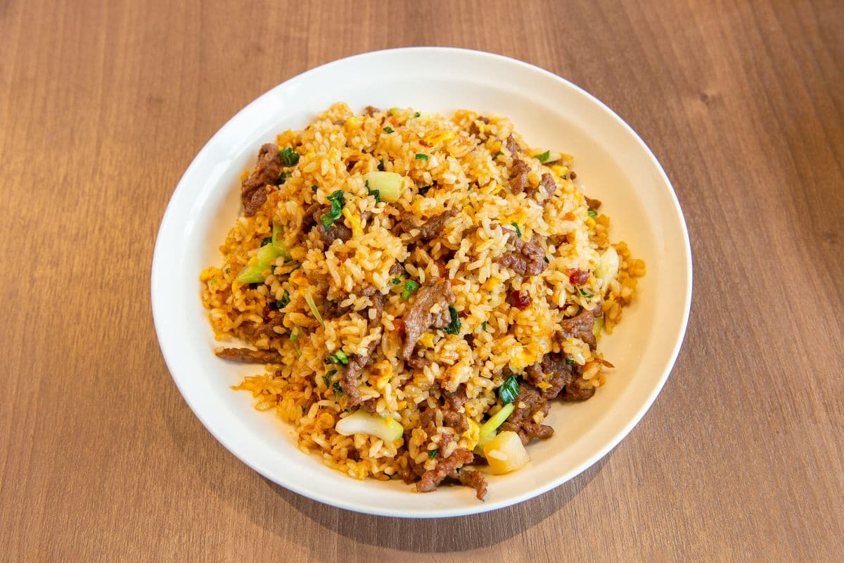 Fried Rice with Beef and XO Sauce (Spicy) XO牛肉炒飯