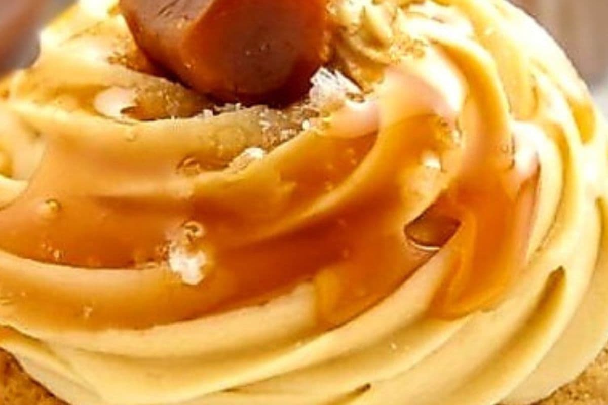 Salted Caramel Cupcake