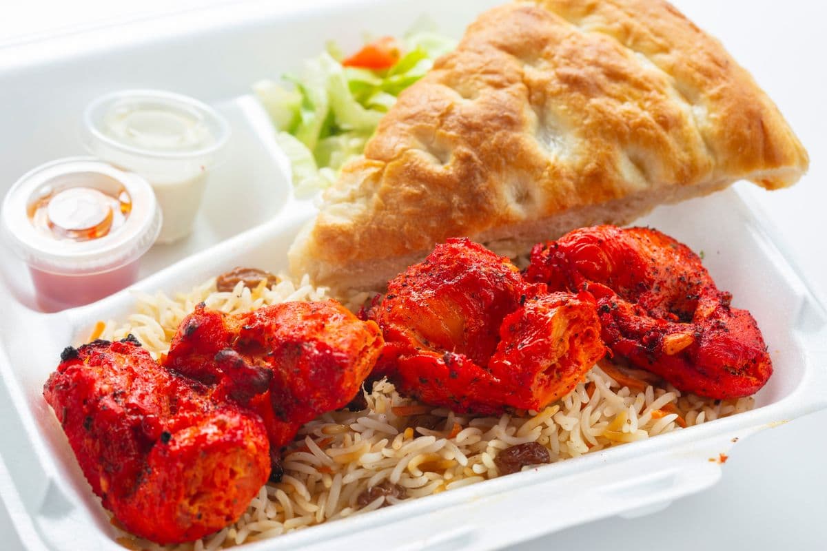 Afghan Kabob Chicken Meal