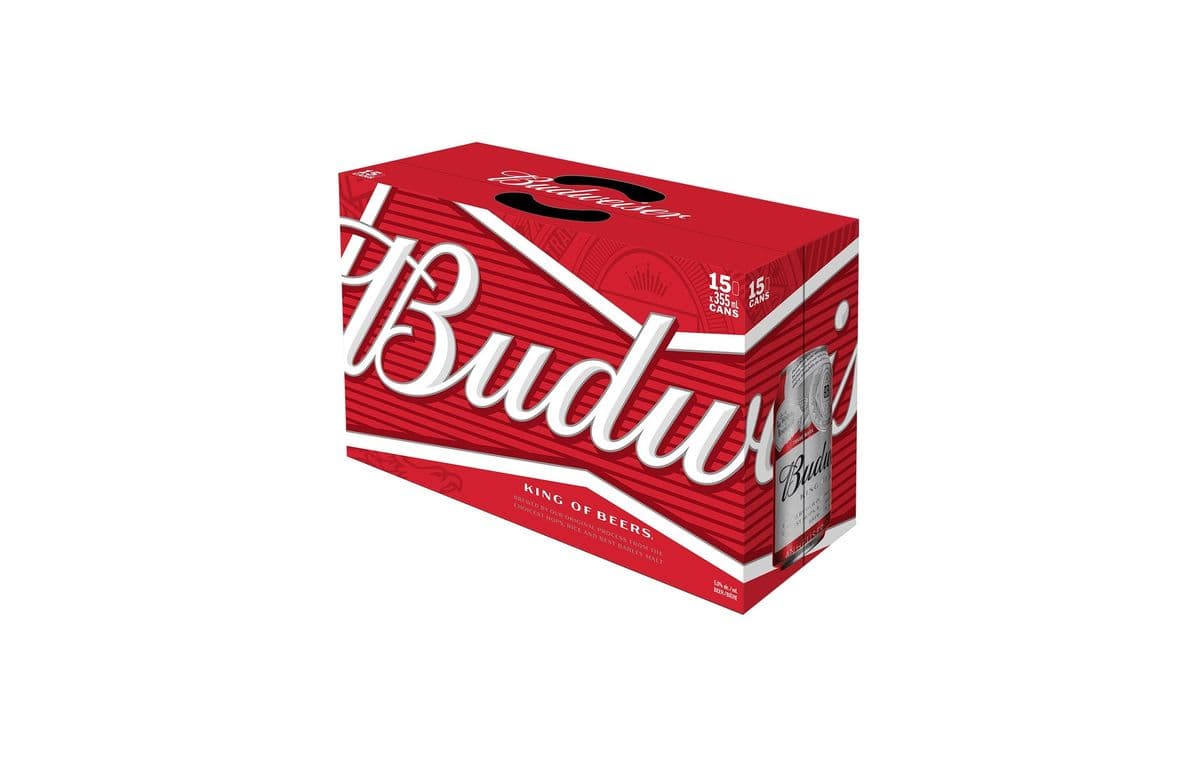 Budweiser (15 x 355 ml)