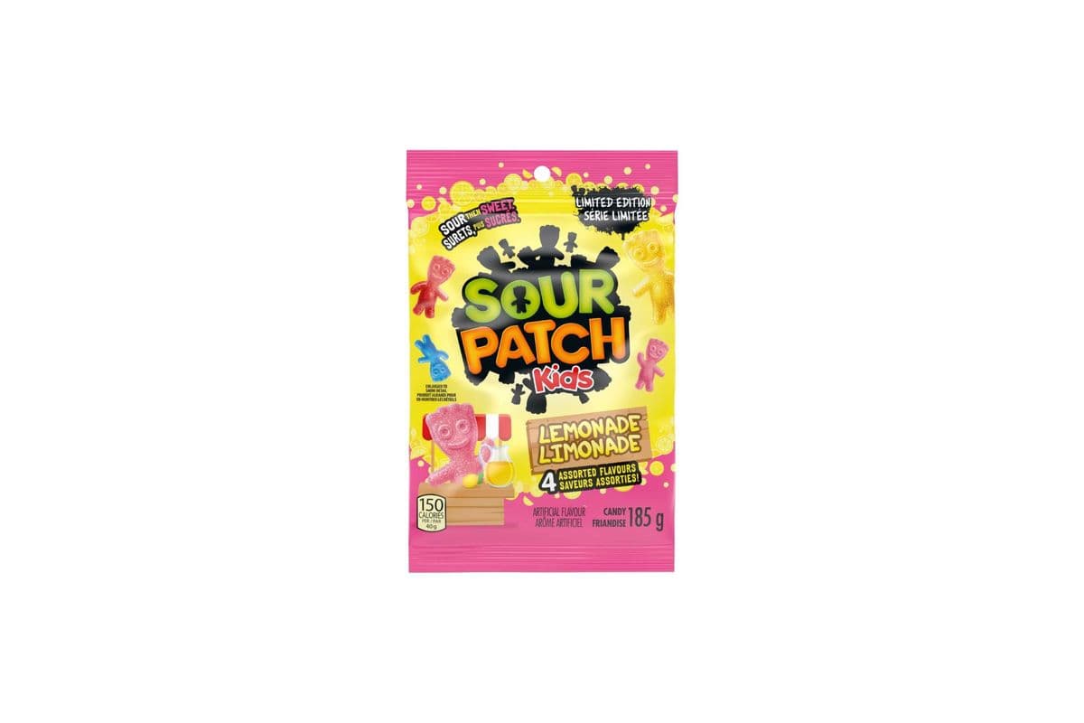 Sour Patch kids Lemonade (185g) (150 Cal)