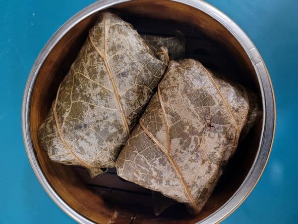 62B. Lotus Leaf Sticky Rice (2 pcs)