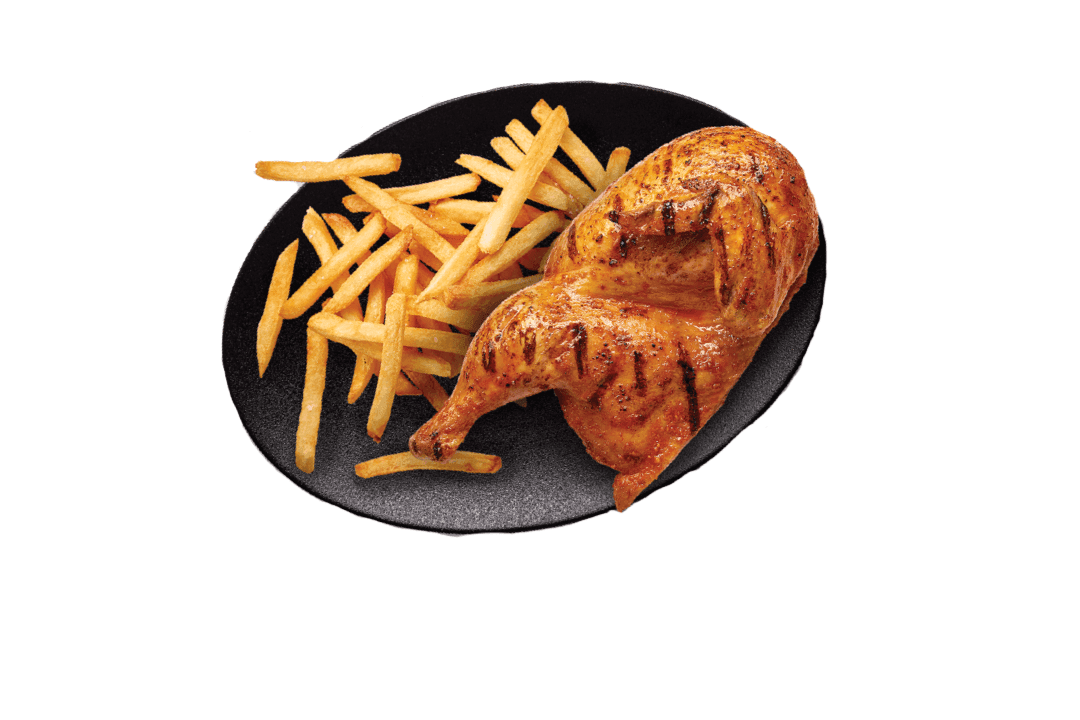 Half BBQ Chicken Combo