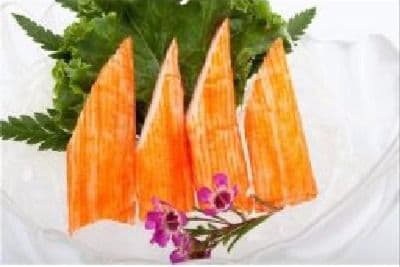 Crabmeat sashimi 3pcs