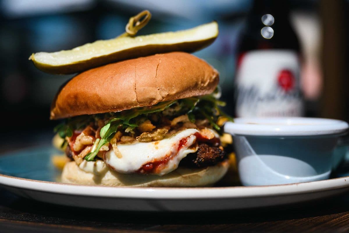 Chicken Parm Burger