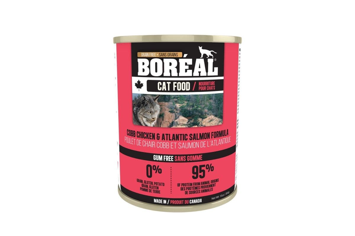 Boreal Cobb Chicken & Atlantic Salmon Grain-Free Wet Cat Food Can (369 g)