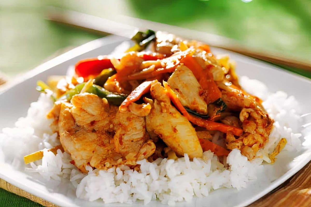 Chicken Malaysian Curry Rice