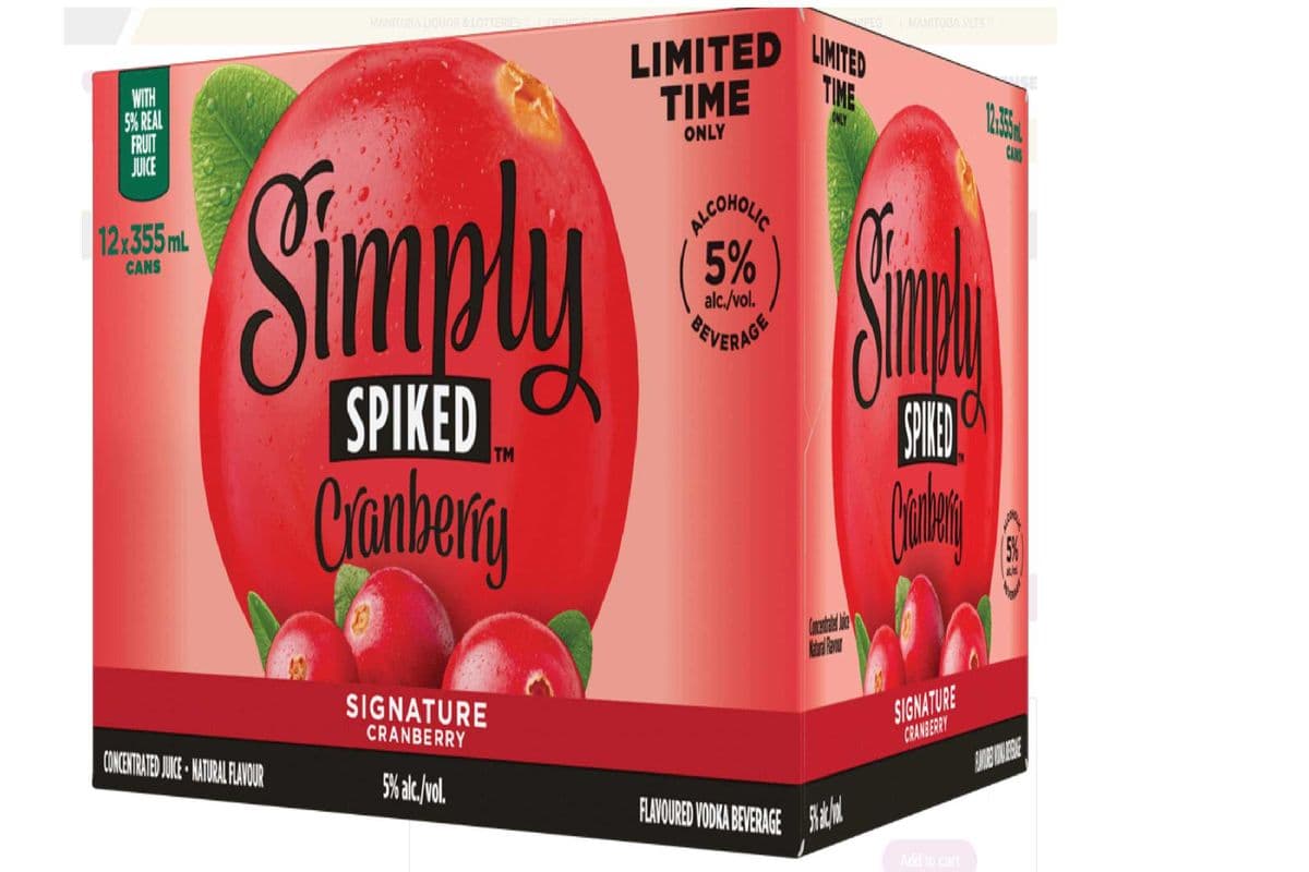 Simply Spiked Cranberry (12 x 355 ml cans)