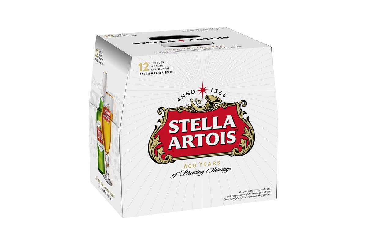 836736. Stella Artois (12 Bottles) (1 x 12PB)