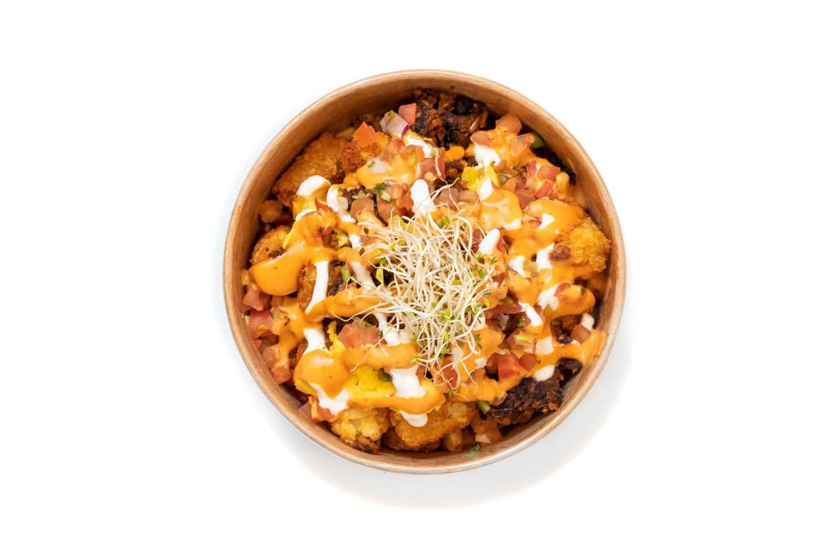 Loaded Spicy Breakfast Tots