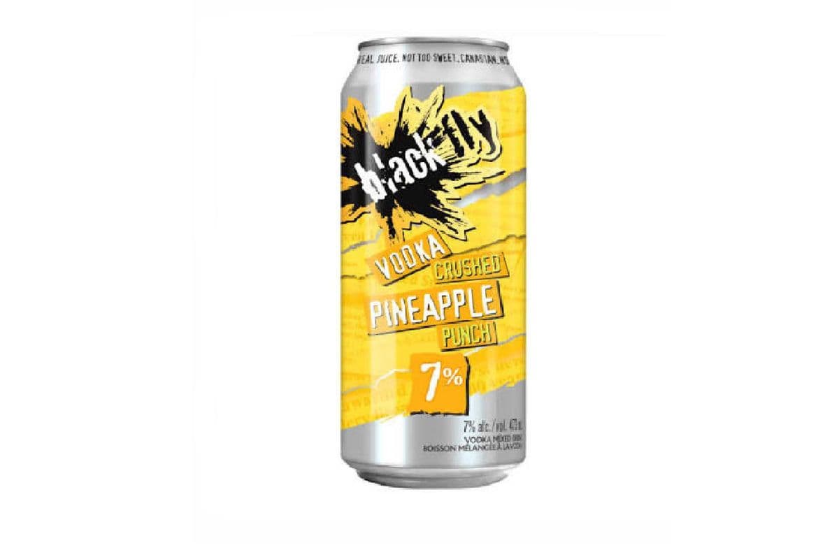 BLACK FLY VODKA CRUSHED PINEAPPLE TC (1 x 473ml)