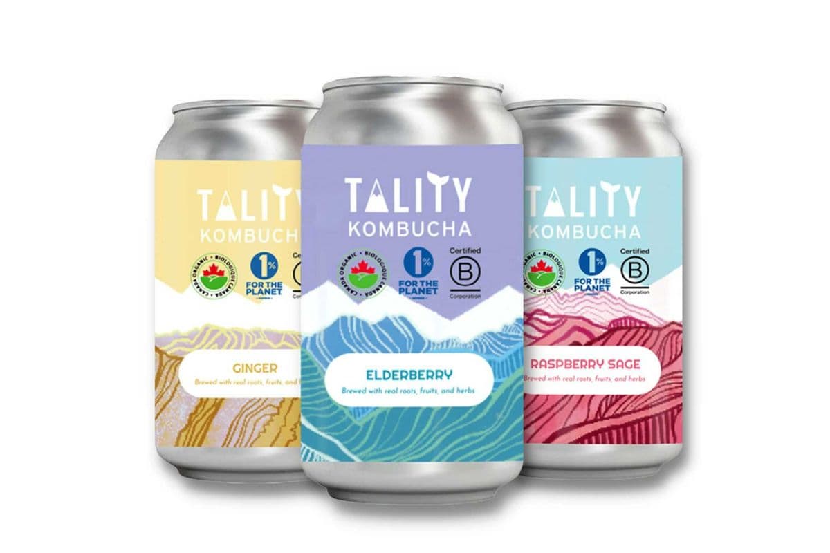 Tality Kombuchas (355 ml)