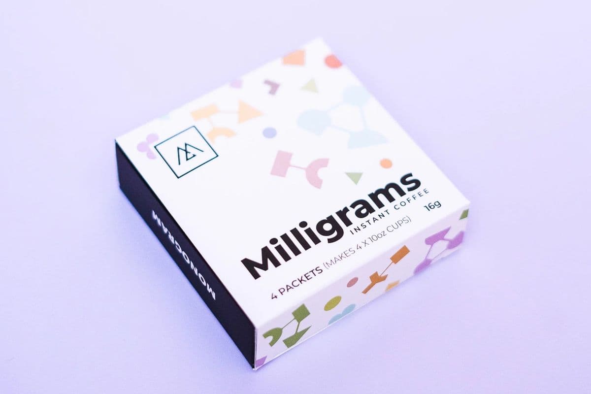 Milligrams Instant Coffee (Box of 4)