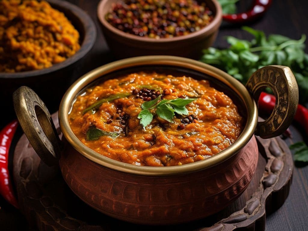 Amaravathi Dal / Red Chilli Dal / Piment Rouge Dal