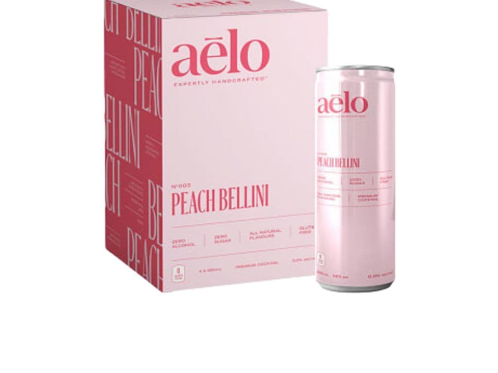 Aelo - Peach Bellini Non-Alc (4x355ml)