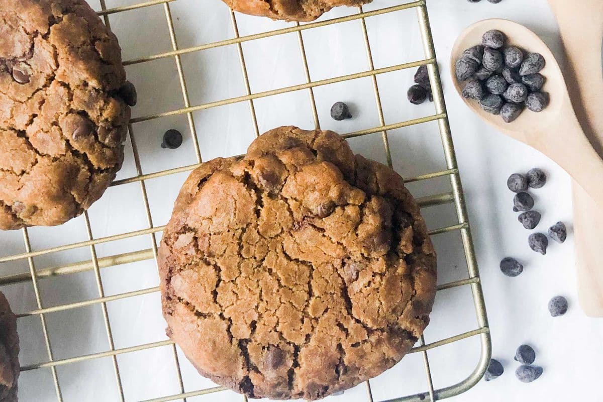 Biscuits aux pépites de chocolats (6 unités) / Chocolate Chips Cookies (6 pieces) (55g chacun/each) (234 Cal)
