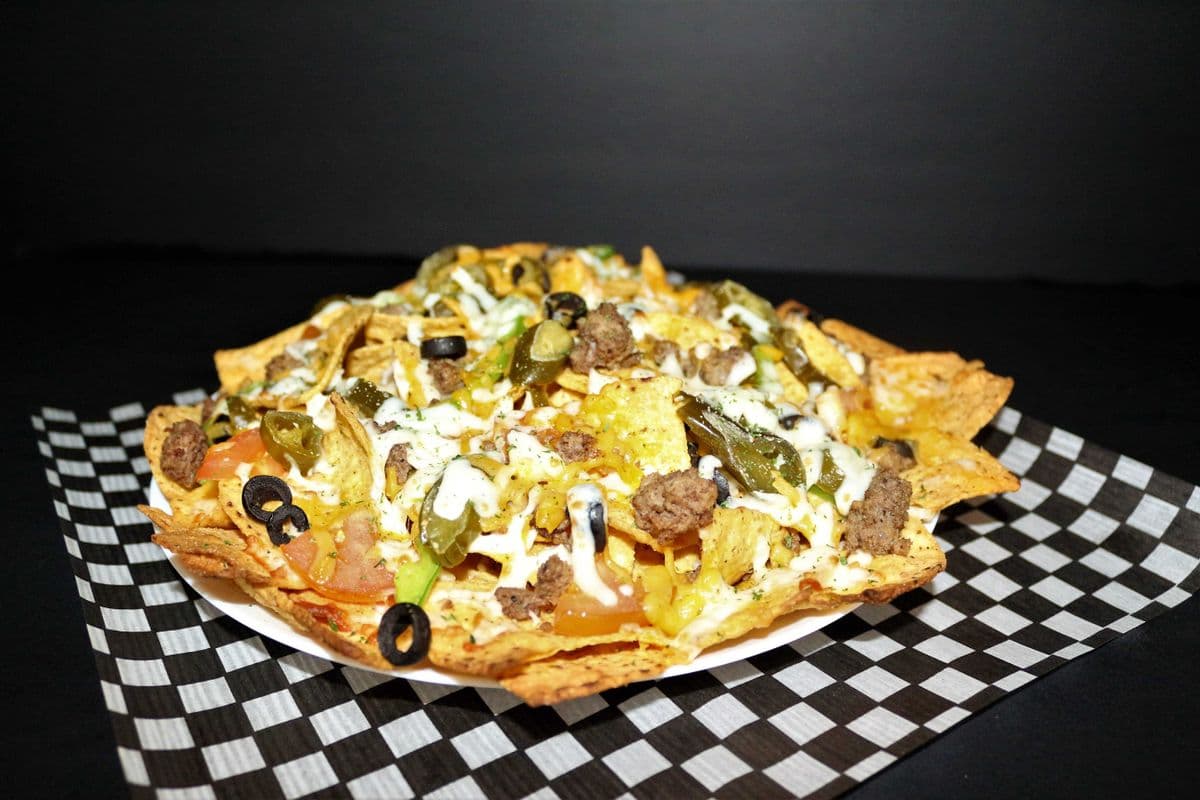 Chicken Nachos 12'' Tray