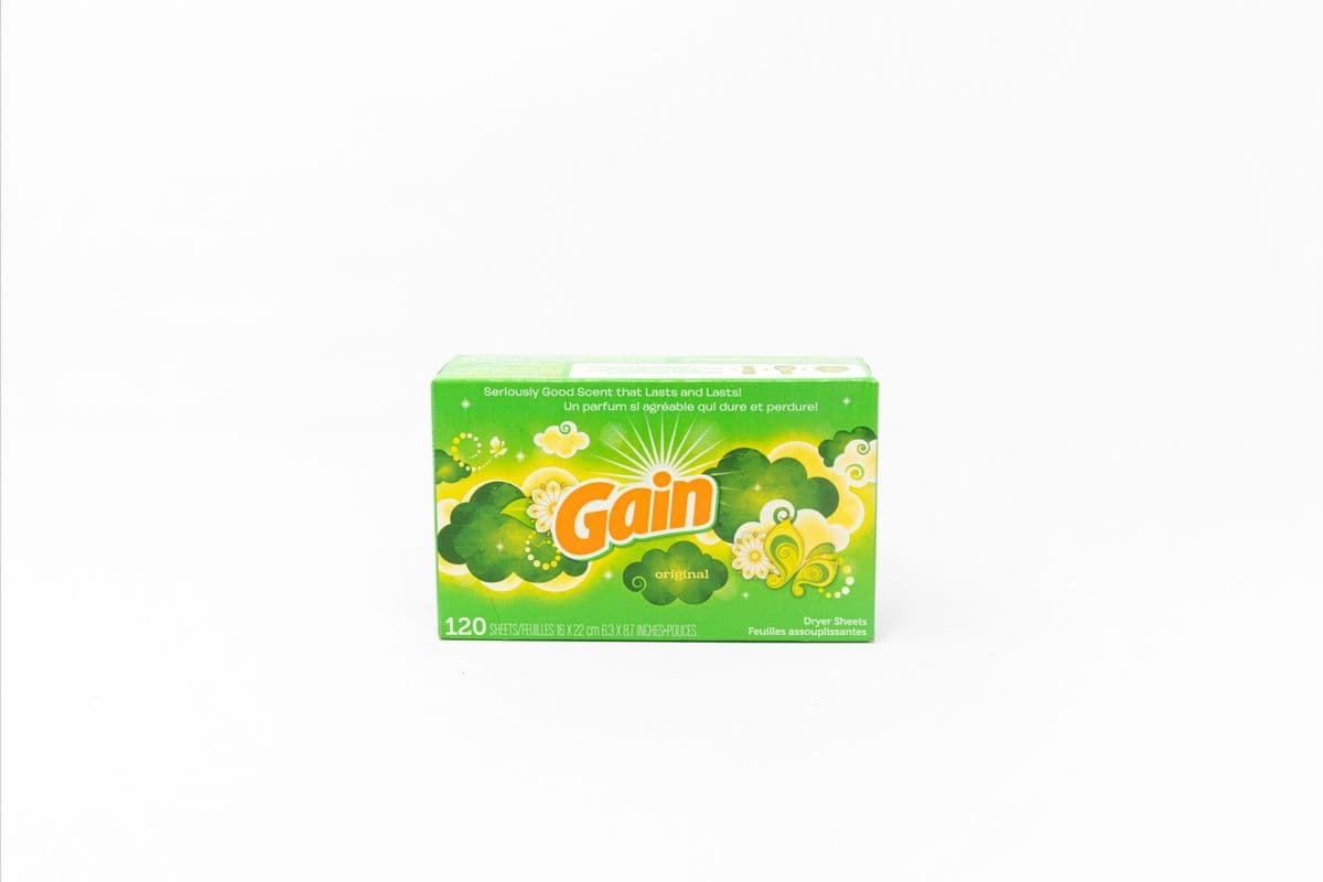 Gain Original Dryer Sheets (120 Sheets)