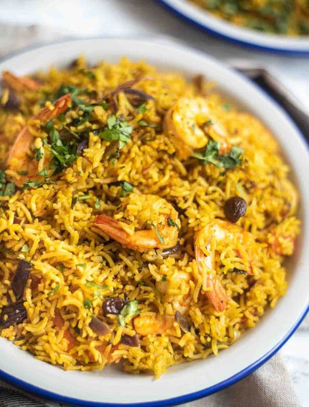 Shrimp Biryani - OO