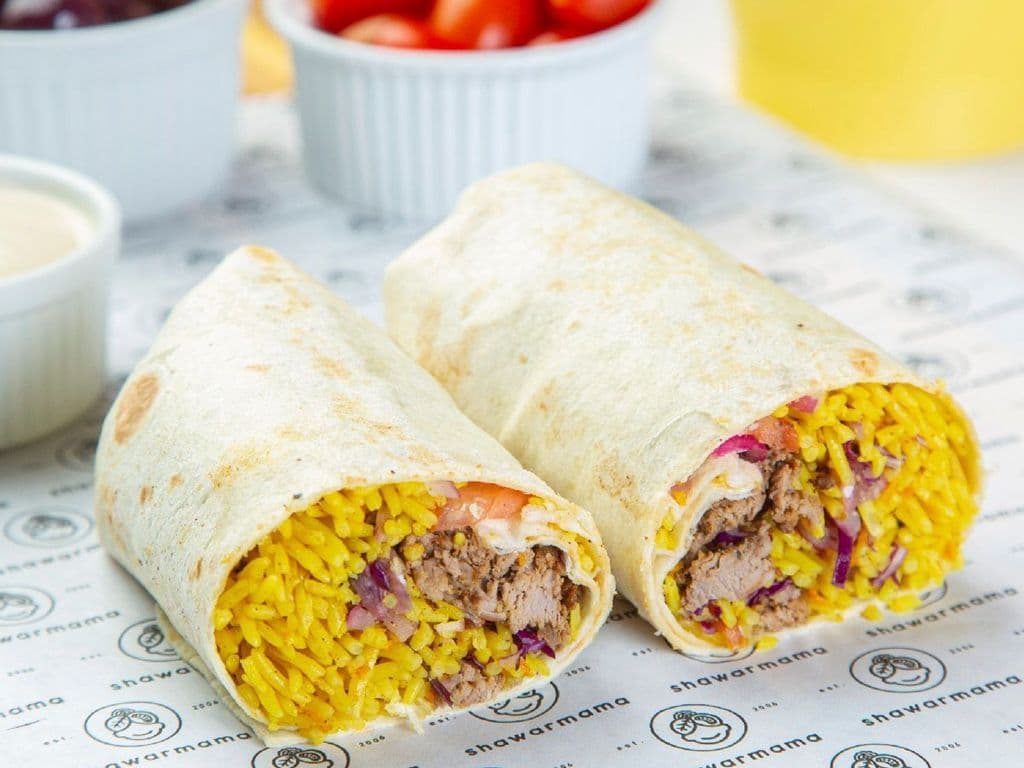 Beef Shawarma Burrito