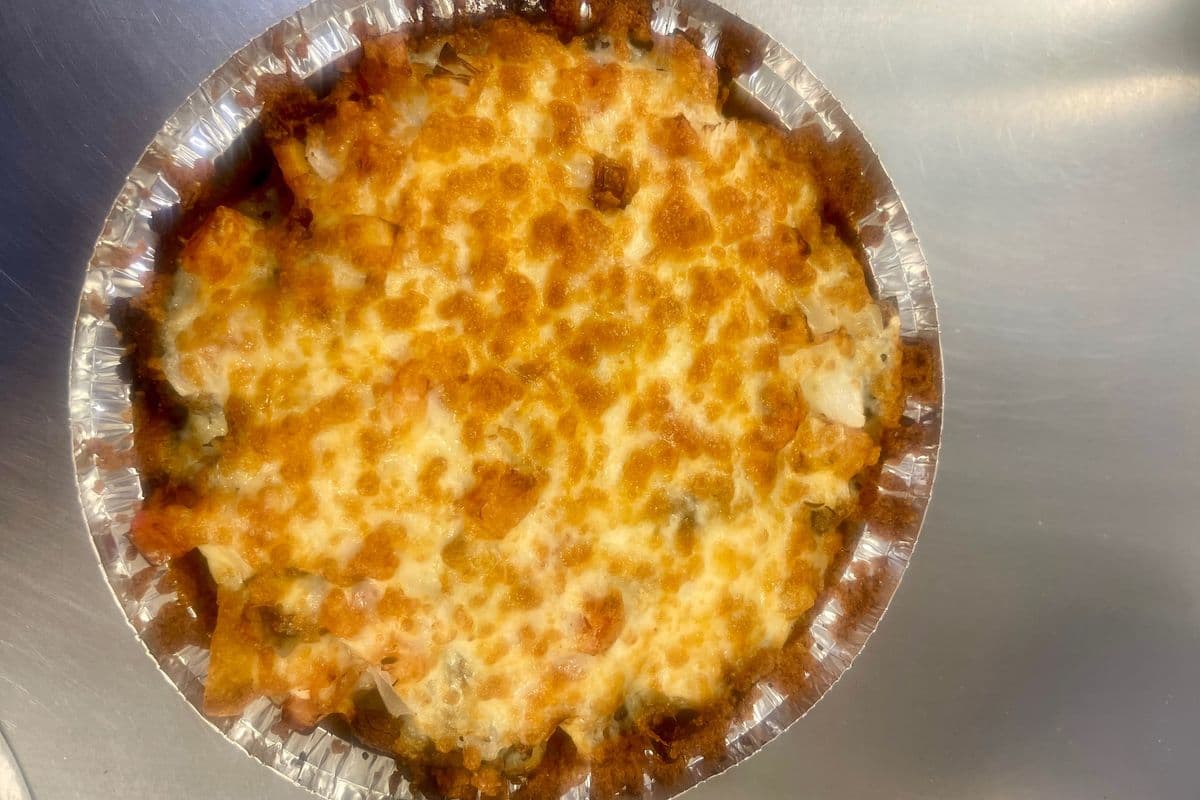 Baked Donair Plate with Garlic sauce