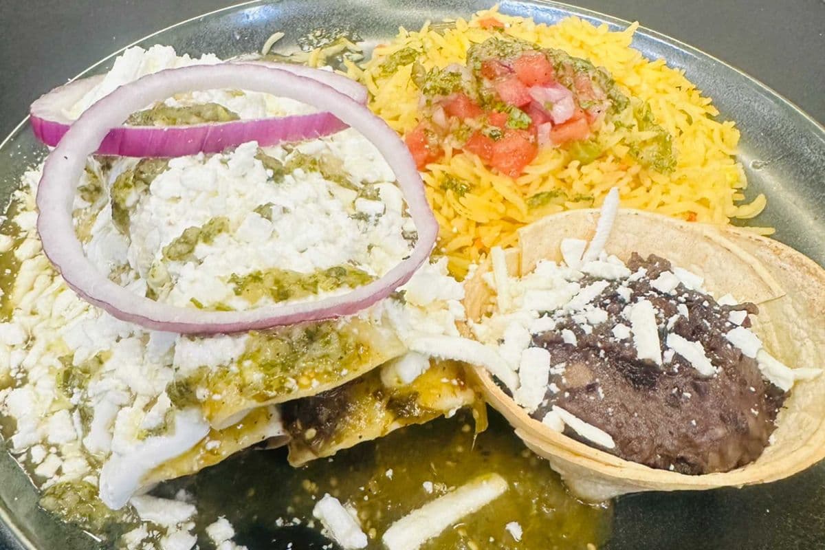 Chicken Tinga Enchiladas