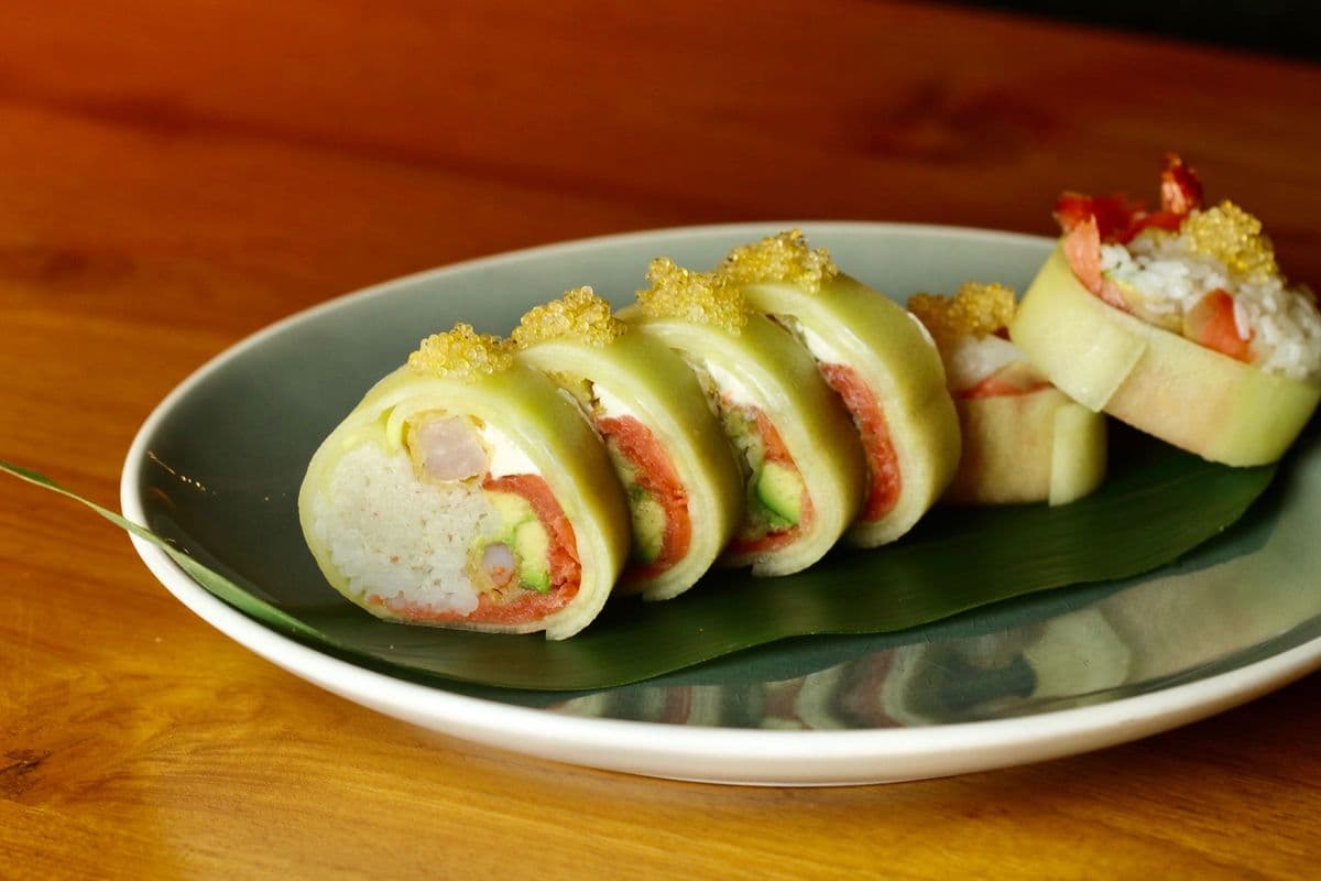 Cucumber Skin Roll (Rice-Free)