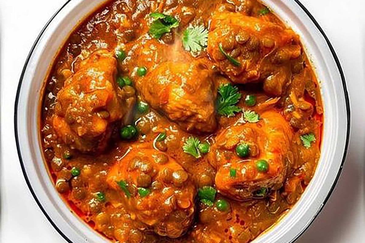 Chicken Dhansak