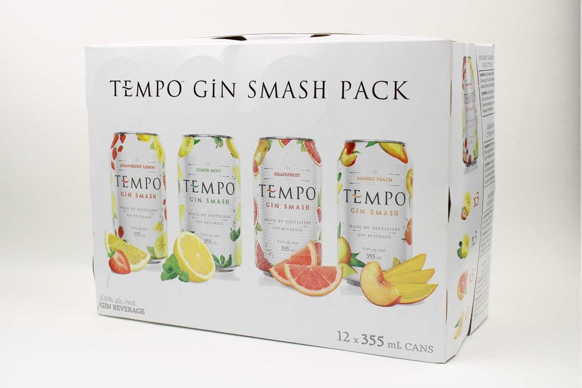 Tempo Gin Smash 12Pk (12 x 355 ml)