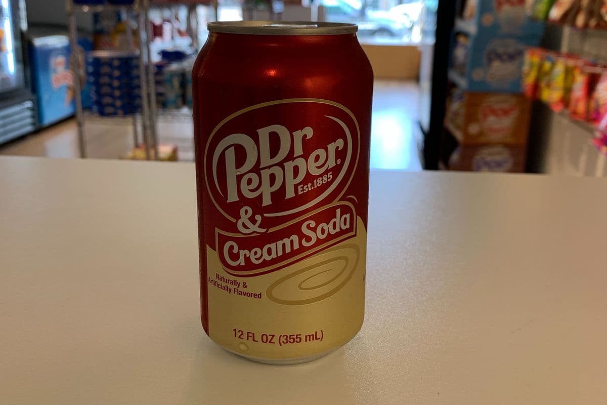 Dr Pepper & Cream Soda Can 355ml