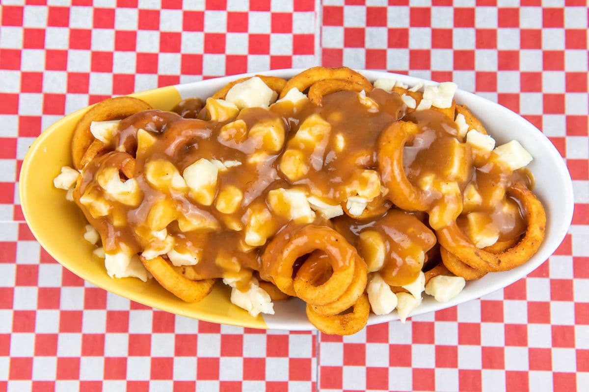 Small Curly Fries Poutine