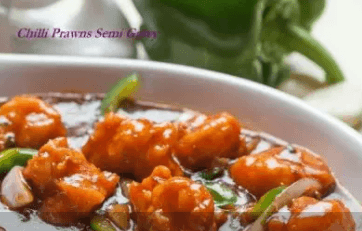 Chili Fish or Prawns