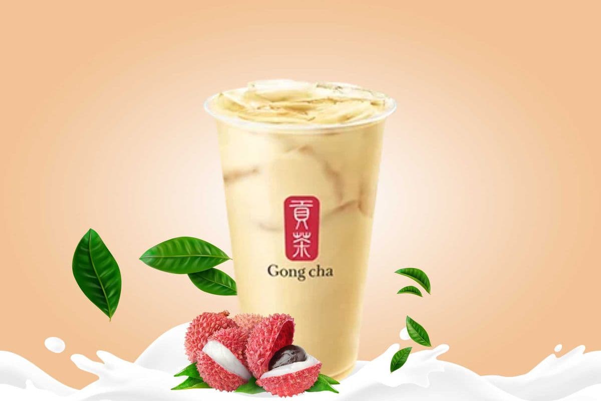 Lychee Milk Tea