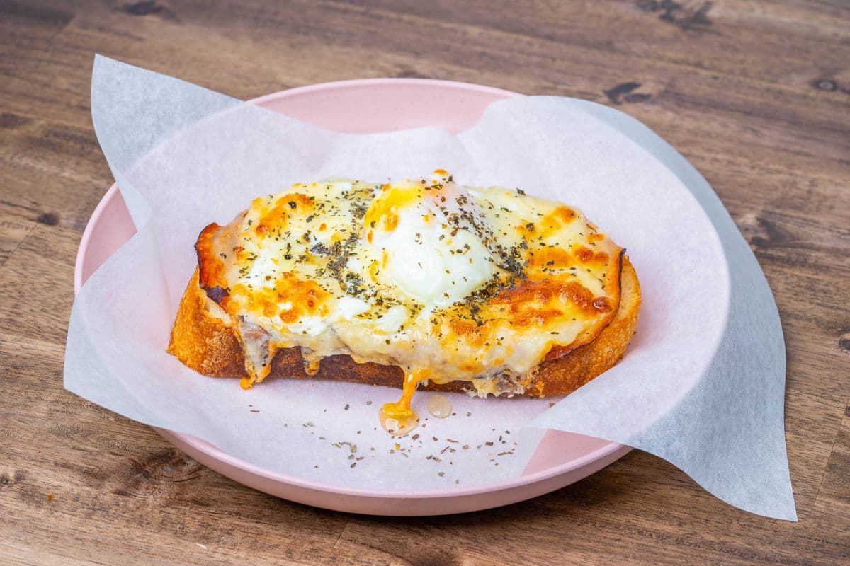 Basil Egg Toast