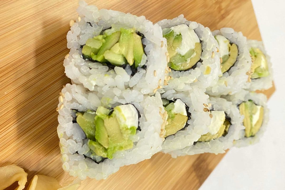 Avocado and Cheese Roll