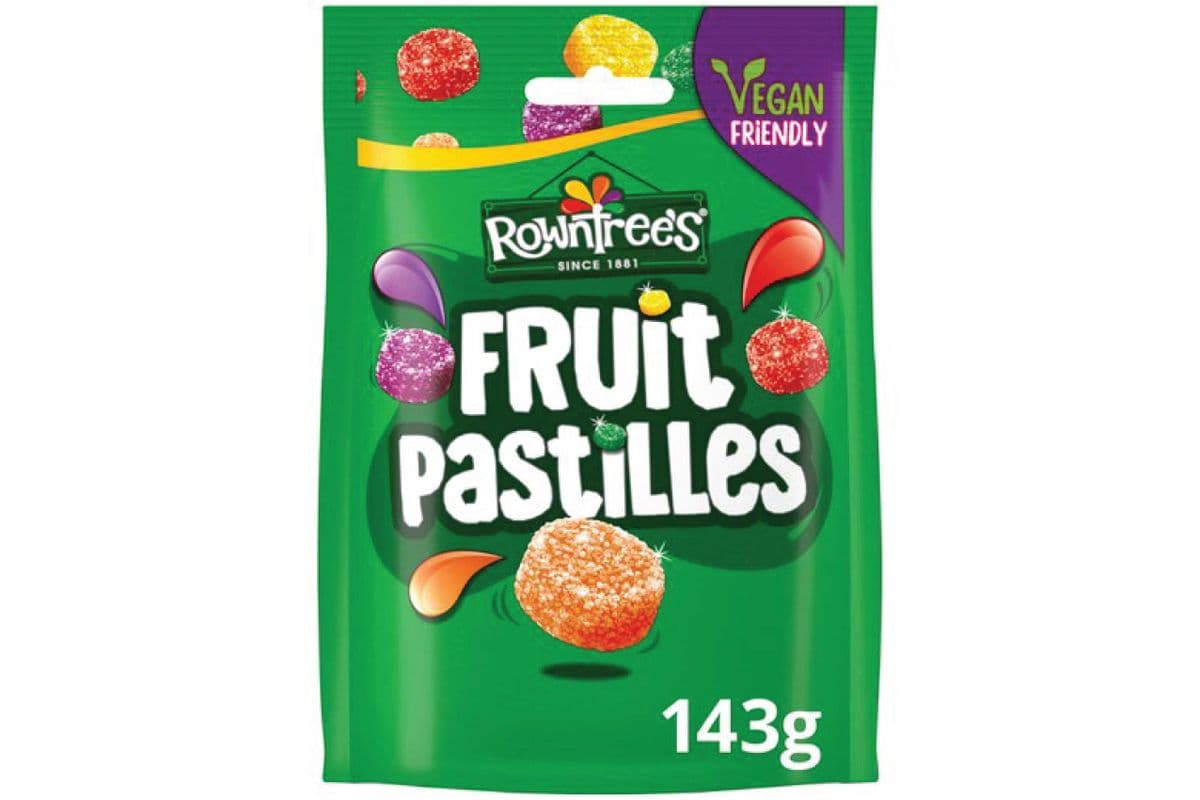 Rowntree's Vegan Fruit Pastilles (143 gr)