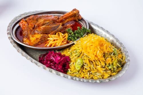 Baghali Polo with Mahicheh